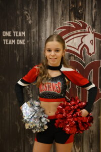 Cheerleader Emilia Riegler